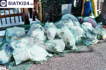 Siatki Sokółka - Zabezpieczenie odpadów z gospodarstwa domowego siatką sznurkową dla terenów Sokółki